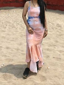 Unique Hand-Dyed Mermaid Dress