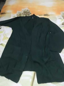 Dark Green Cardigan shrug