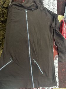 Brown Unisex Zipper Upper (L) – Pre-Winter Sale!