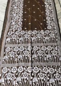 Kantha Embroidery Saree