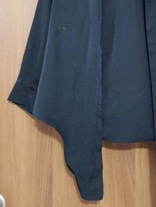 Open Front Black Shrug