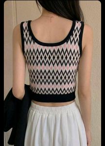URBANIC Chic Knitted Vest Top