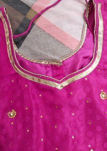 Beautiful Saree With Embroidery