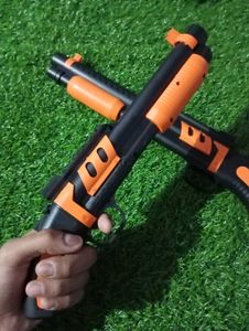 (Pack Of 2) Mini Gun With Free Bullets