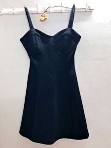 LittleBox A-line Black Mini Dress