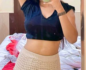 Giving You The Combo Of Top And Skirt...