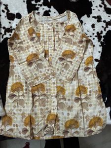 Floral Print Tunic Top