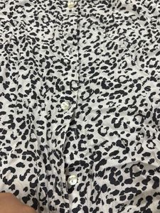 Leopard Print Bodysuit Top