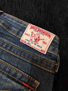 Vintage True Religion LowWaist Bootcut Denim Jean