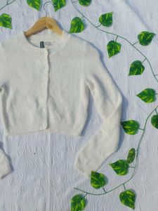H&amp;m Cropped Cardigan