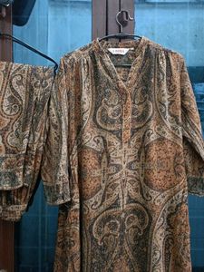 Biba Paisley Kurta Set