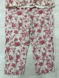 🌹 Thrift Find Alert! Vintage Bloom Linen Co-ord ✨