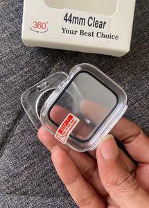 Clear Tempered Glass Case For Apple Watch