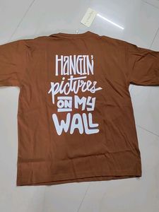 Oversized Tshirt Front And Back Print For Women