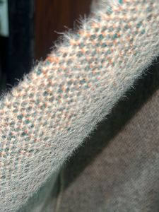 Woollen Longline Beige n Brown sweater