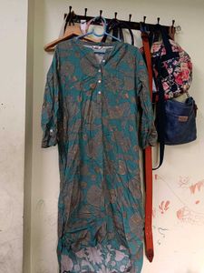 Floral Print Tunic Top