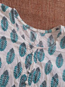 Leaf Print Kurti