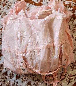 Lace-Up A Line Dress