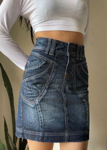 Y2k Denim Skirt