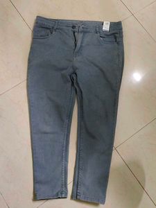 Grey Denim Jeans