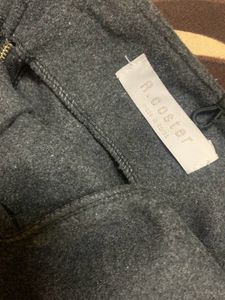 Winter Dark Grey Mini Dress