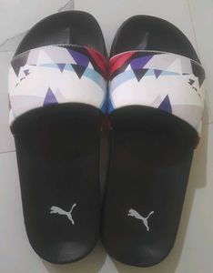 Puma Black Slides