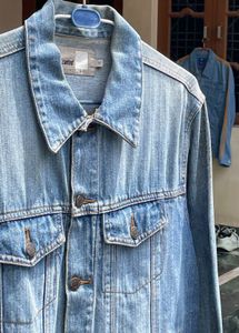 Zantos Men Heavyweight Blue Denim Jacket