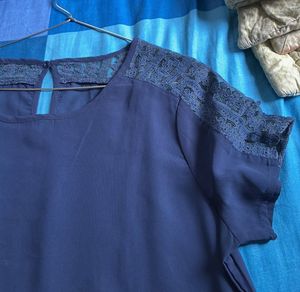 Navy Blue Top