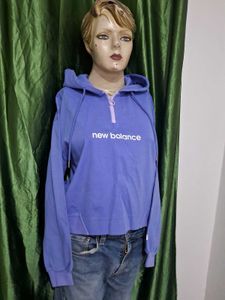 New Balance Blue Hoodie