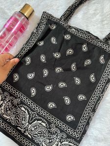 Upcycled Bandana Tote ❤️bag
