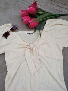 Korean Bow Neck 🎀 Top