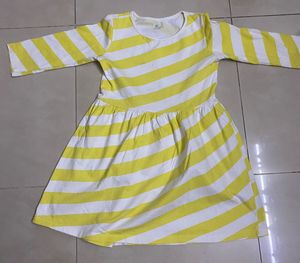 kids Striped Dress (5-6)