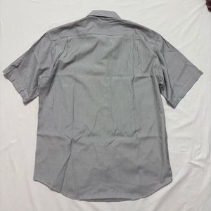 Balenciaga Striped Half Sleeve Boxy Shirt