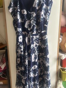 Blue Floral Dress
