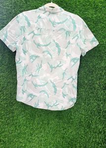 Highlander Green Printed Shirt