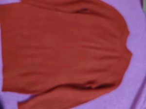 Rust Colored Sweater