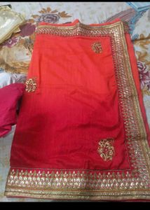 Double Shaded Party wear Saree