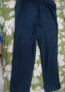 Dark Blue linen pant