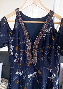 Off Shoulder Floral Dress