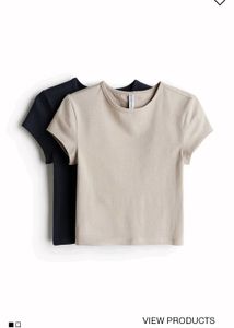 H&m 2-pack Crop Tops