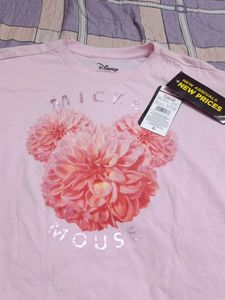 Disney Mickey Mouse Floral Tee