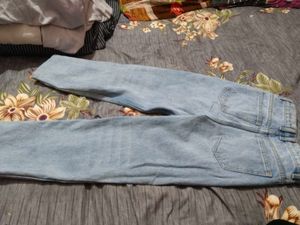 Light Wash Denim Jeans