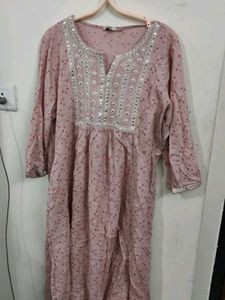 Mirror Embellished Kurta