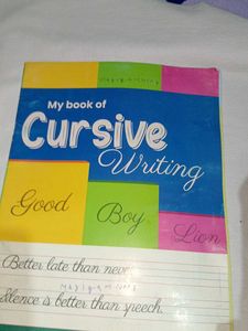 Cursive Writing Book