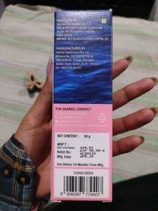 Aqualogica Radiance And Derma Co Sunscreen