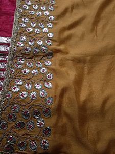 Yellow Gota Pati Saree
