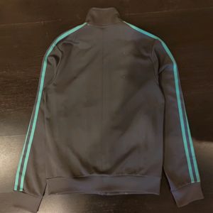 Adidas Grey Zipper Upper