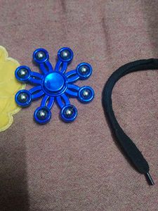 Blue Fidget Spinner