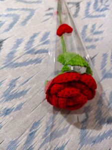 Handmade Crochet Rose🌹