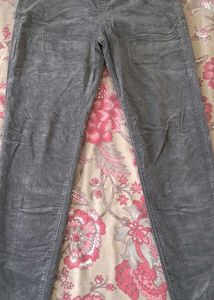 Vintage Gray Corduroy Pants